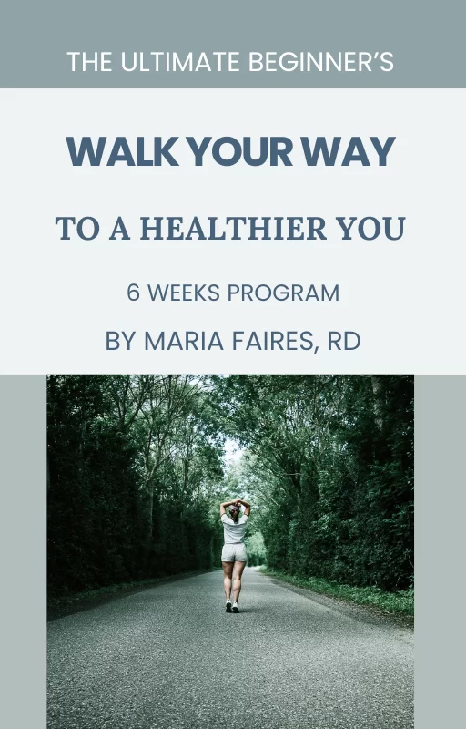 6 week Walking Program written by personal trainer to build fitness and improve health