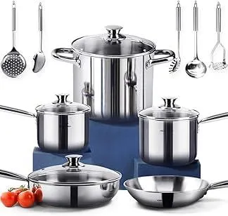 Nickel Free Stainless Pots and Pans