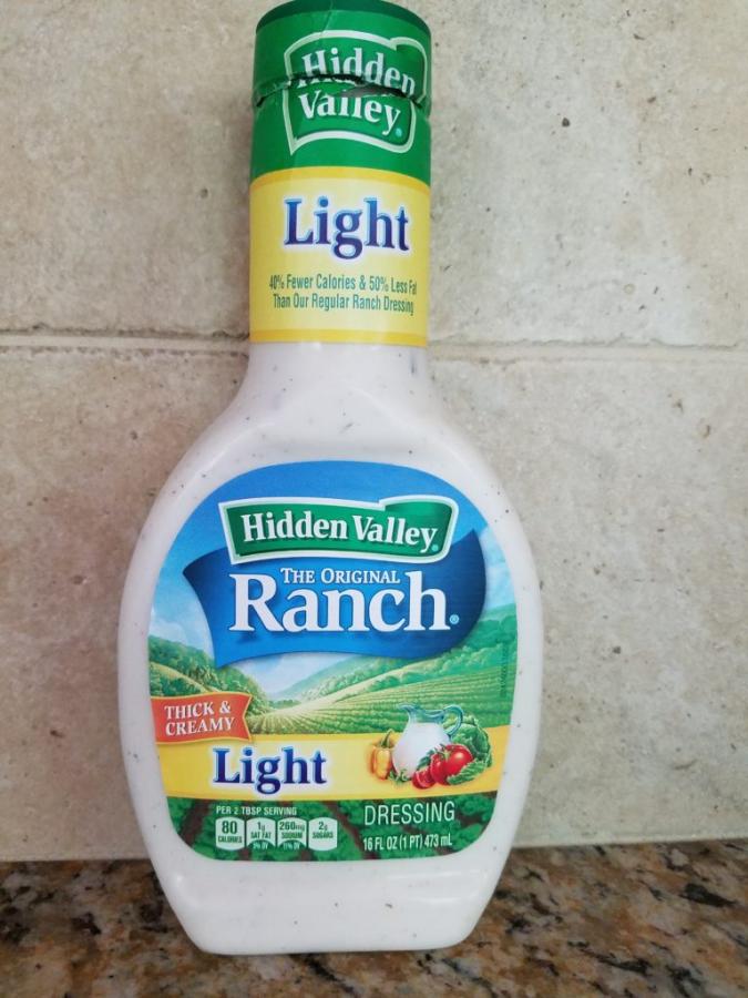 Comparison of Regular Salad Dressing and FatFree Salad Dressing